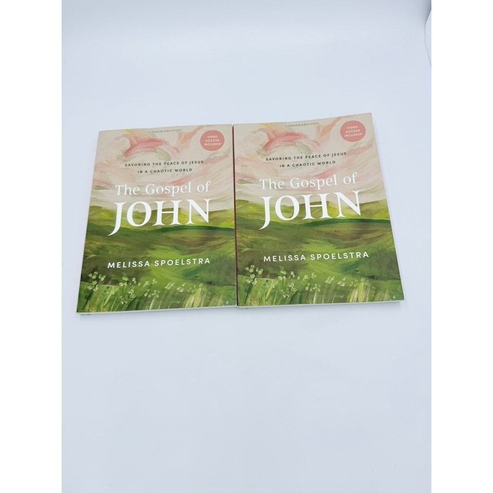 The Gospel of John Bible Study Melissa Spoelstra Lifeway 2 Book Set 2024 New